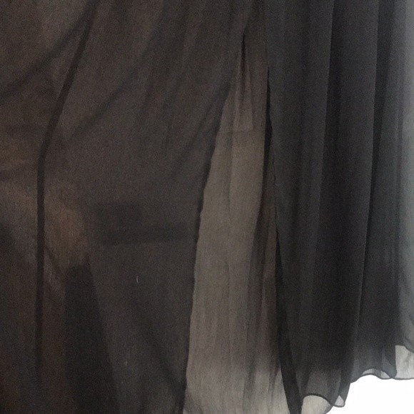 Bcbgeneration Black Strappy Chiffon Dress - Picture 5 of 7